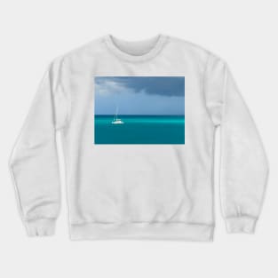 Catamaran in Antigua Crewneck Sweatshirt